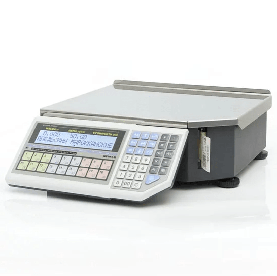 Весы электронные ШТРИХ-ПРИНТ ФI 15-2.5 Д2(н) (v.4.5)    без стойки (клавиатура внизу)  - торговое оборудование.